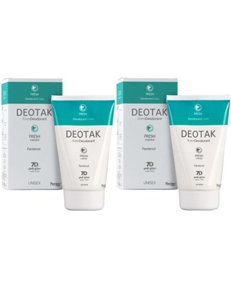 ( STD ) Deotak Krem Deodorant 35ML Fresh (Mentol) (2 Li Set) ( TEKLİDİR )