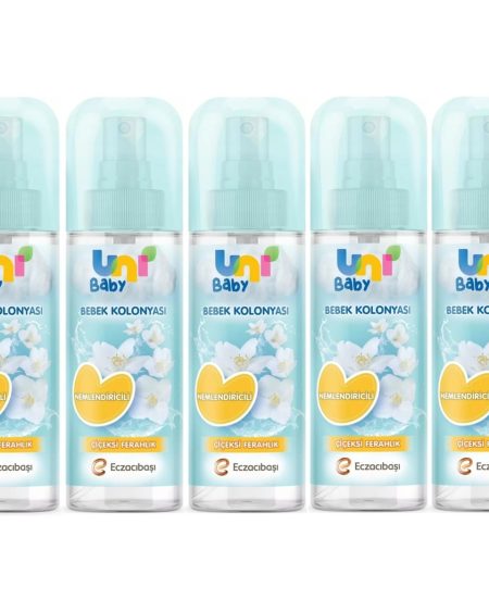 Uni Baby Bebek Kolonyası 150ML Nemlendiricili/çiçeksi Ferahlık (5 Li Set)