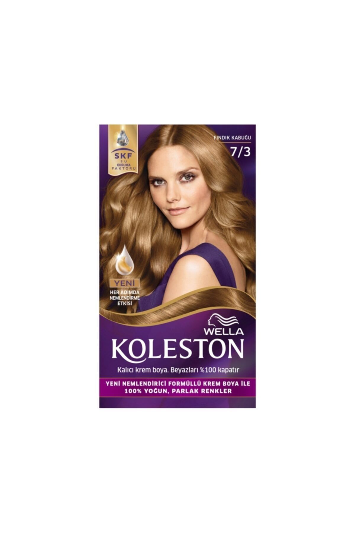 Wella 7/3 Kit Boya Fındık Kabuğu Saç Boyası