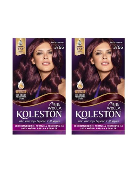 Wella Kit Boya 3-66 Patlıcan Moru 2 Adet