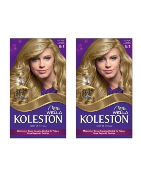 Wella Kit Boya 8-1 Açık Küllü Kumral 2 Adet