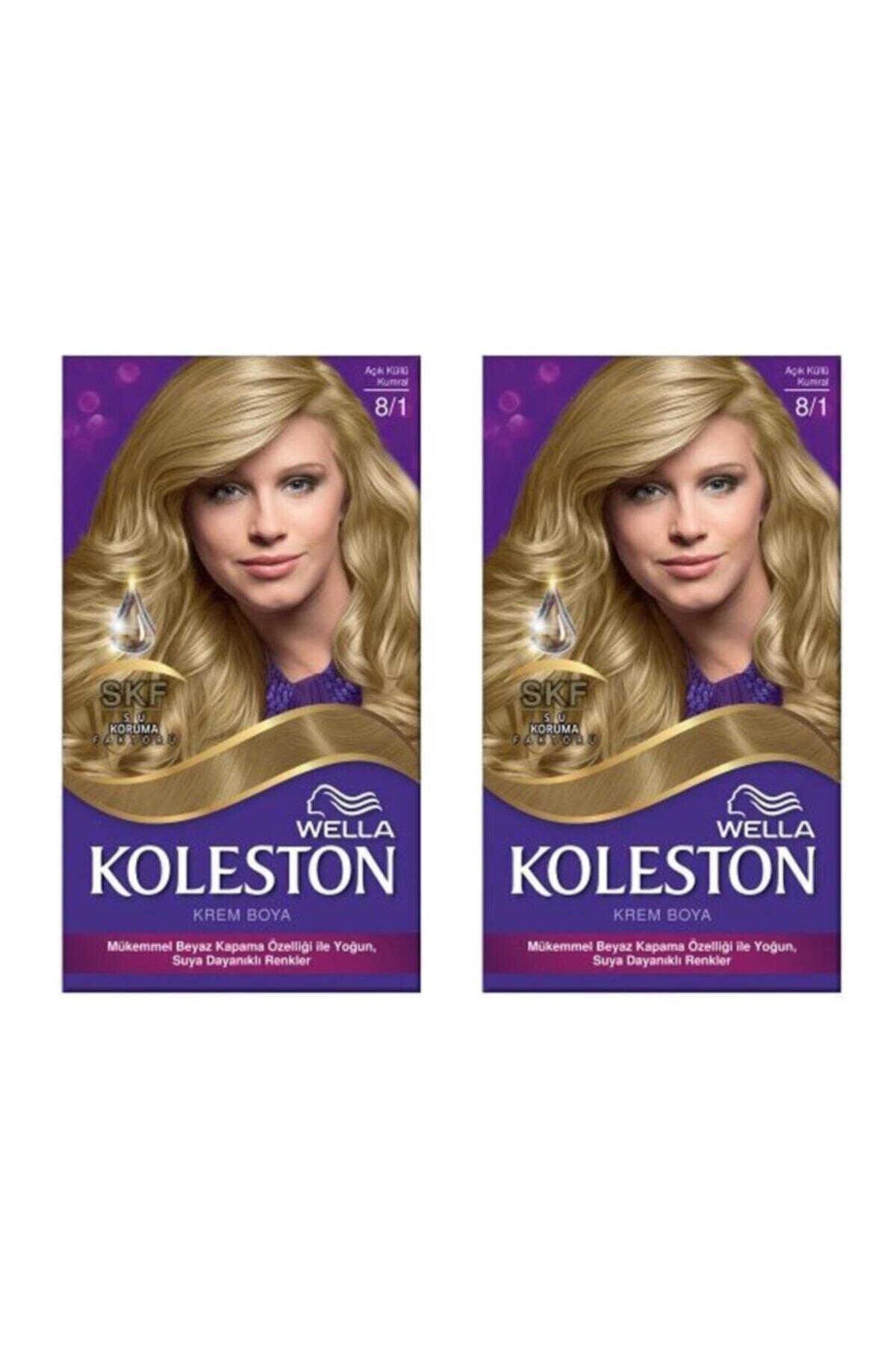 Wella Kit Boya 8-1 Açık Küllü Kumral 2 Adet