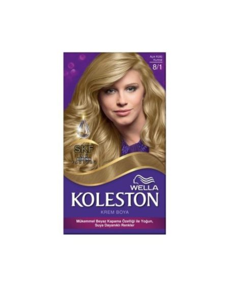 Wella Kit Boya 8-1 Açık Küllü Kumral