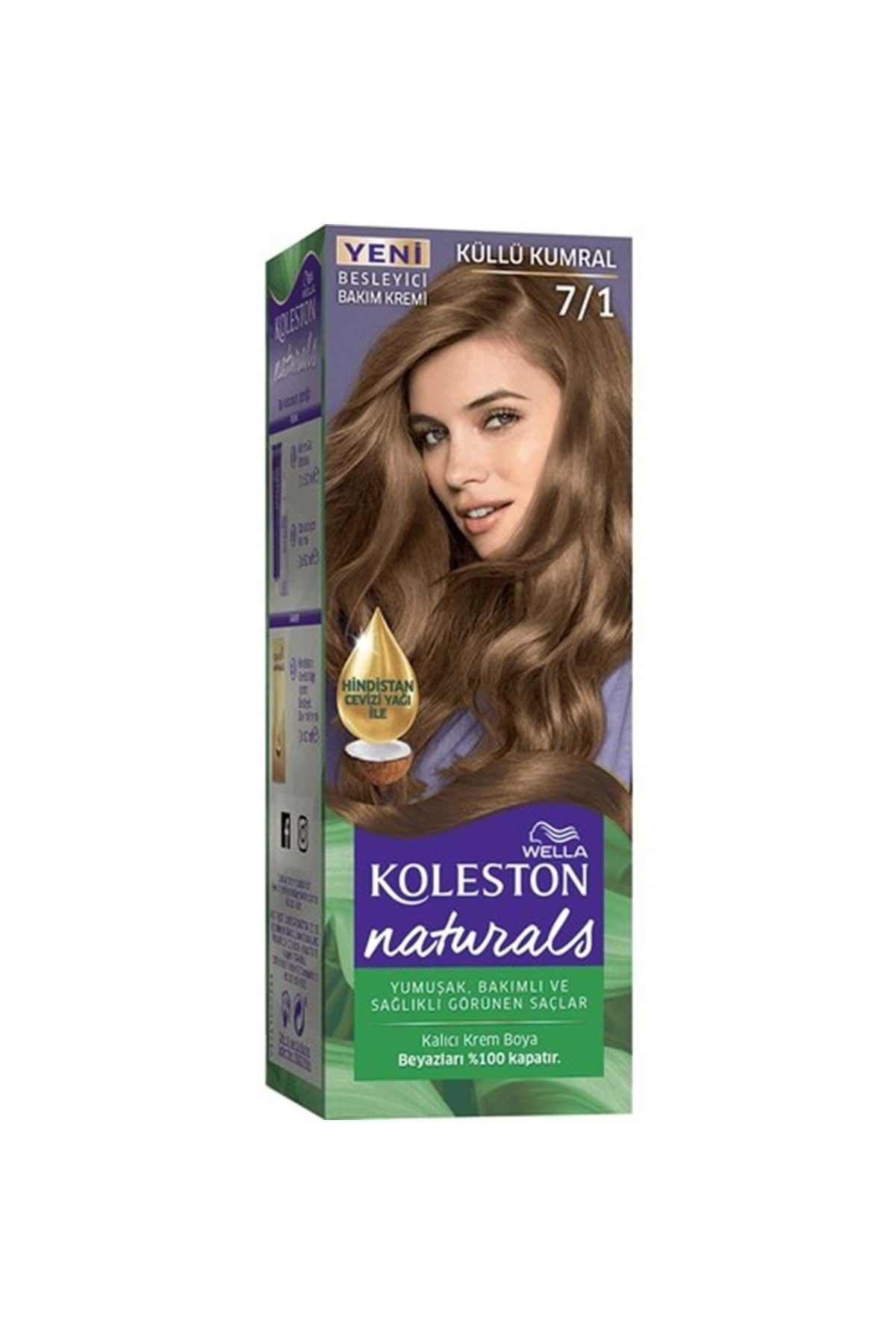 Wella Naturals Besleyici Bakım Kremi 7/1 Küllü Kumral