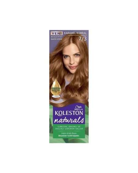 Wella Naturals Besleyici Bakım Kremi 7/3 Karamel Kumral