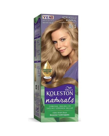 Wella Naturals Besleyici Bakım Kremi Açık Küllü Kumral 8/1