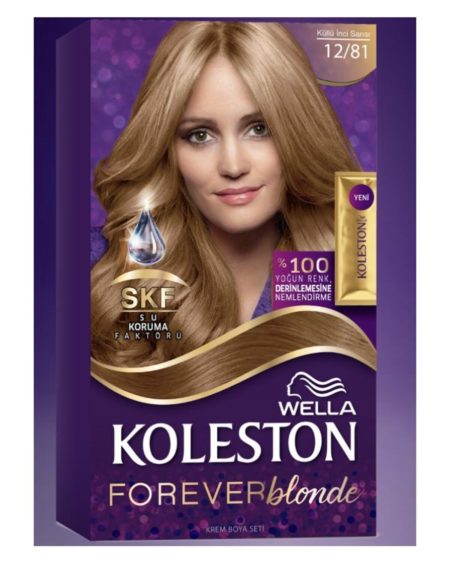 Wella Saç Boyası Seti 12/81 Küllü Inci Sarısı 4015400986201