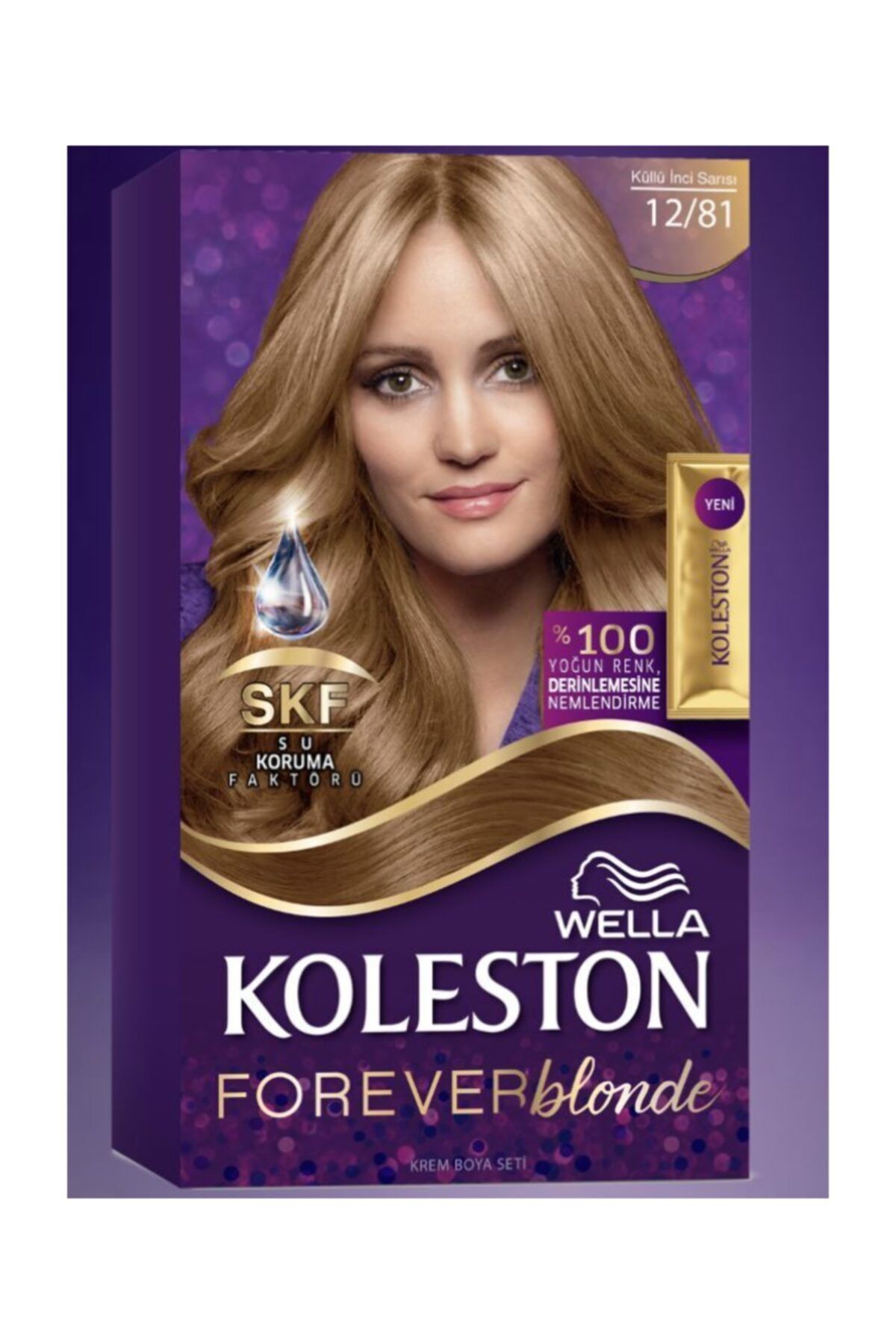 Wella Saç Boyası Seti 12/81 Küllü Inci Sarısı 4015400986201