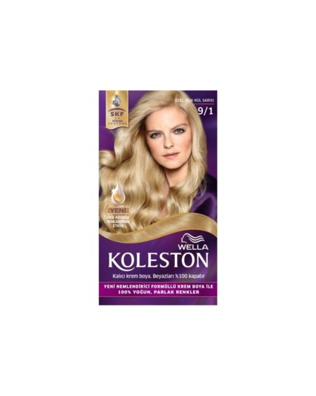Wella Saç Boyası Seti 9/1 Özel Açık Kül Sarısı 8699568550366