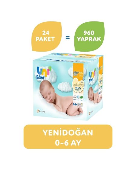 Yenidoğan Islak Mendil 24lü 960 Yaprak