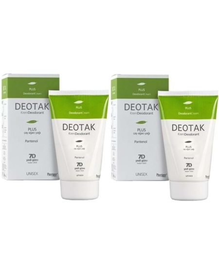 ( YTD ) Deotak Krem Deodorant 35ML Plus (Çay Ağaçı Yağı) (2 Li Set) ( TEKLİDİR )
