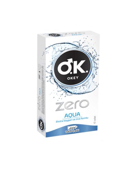 Zero Aqua Ekstra Kaygan Ve Ince Prezervatif 10 Adet