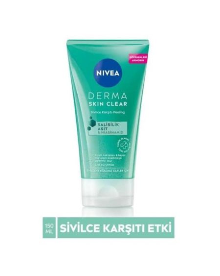 Derma Skin Clear Sivilce Karşıtı Yüz Temizleme Peeling 150 Ml