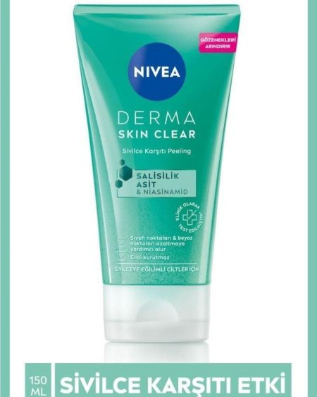 Derma Skin Clear Sivilce Karşıtı Yüz Temizleyici Peeling Salisilik Asit - TRENDMU