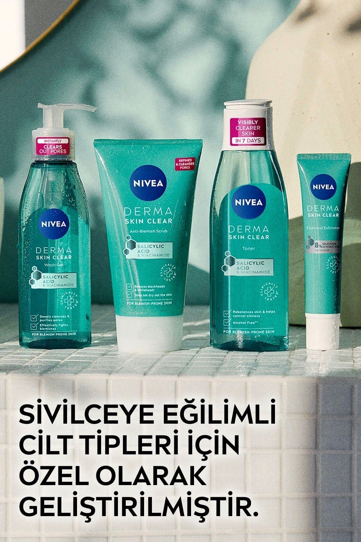 Derma Skin Clear Sivilce Karşıtı Yüz Temizleyici Peeling Salisilik Asit - TRENDMU - Görsel 3