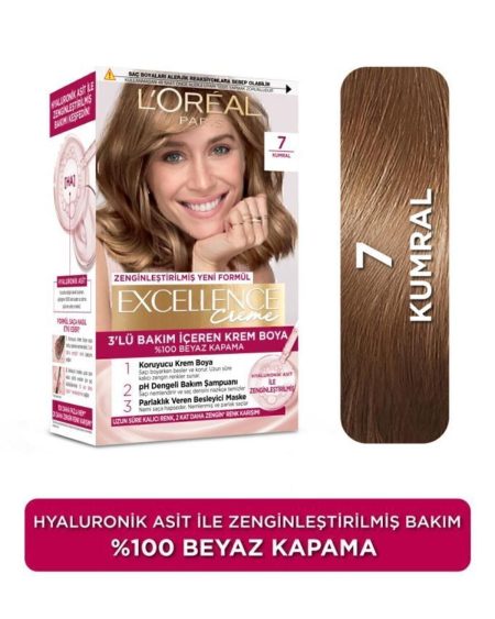 Excellence Creme Saç Boyası 7 Kumral