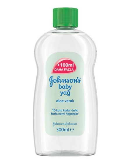 Johnsons Baby Yağ 300ML Aloe Vera