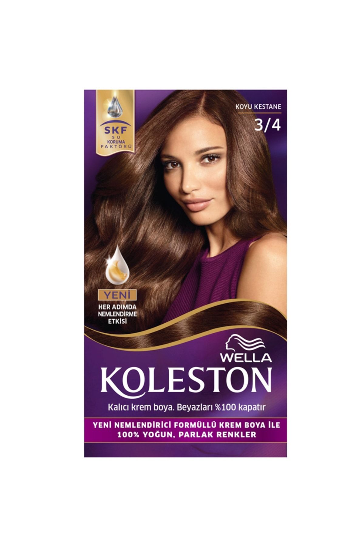 Kit Boya 3/4 - Koyu Kestane