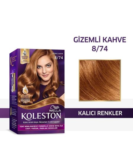 Kit Boya 8-74 Gizemli Kahve