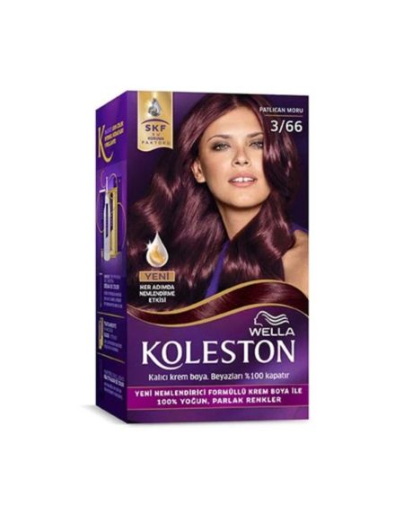 Koleston Kit Saç Boyası 3/66 Patlıcan Moru