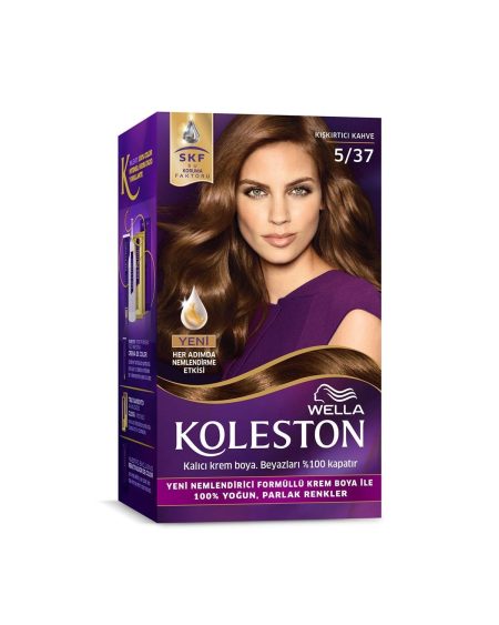 Koleston Kit Saç Boyası 5/37 Kışkırtıcı Kahve
