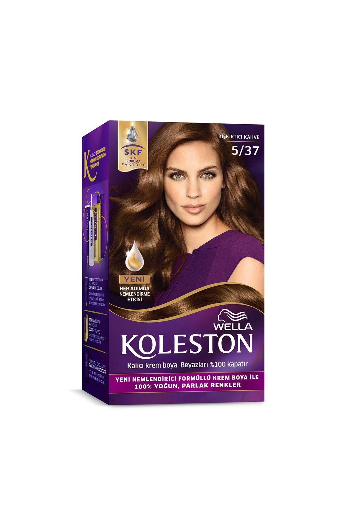 Koleston Kit Saç Boyası 5/37 Kışkırtıcı Kahve