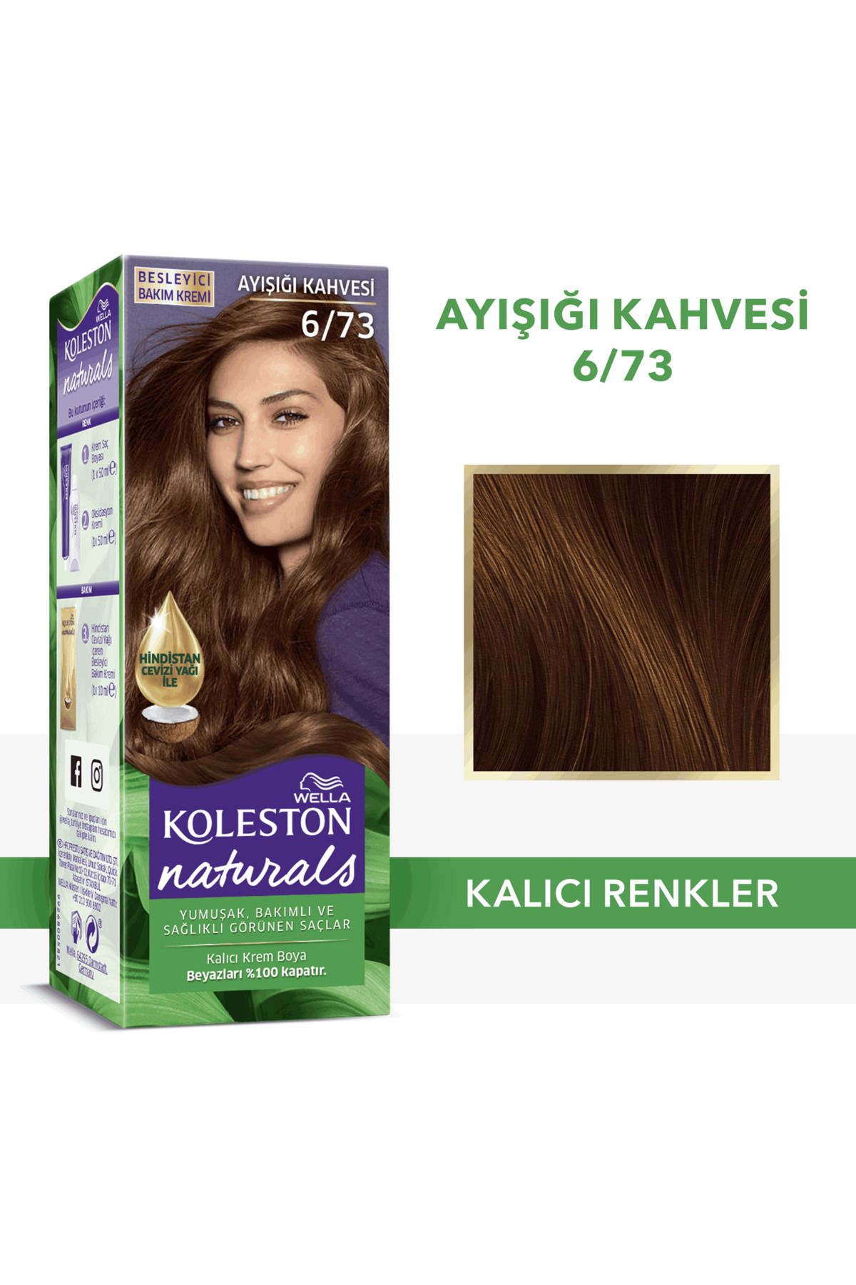 Koleston Naturals Saç Boyası 6/73 Ayışığı Kahvesi