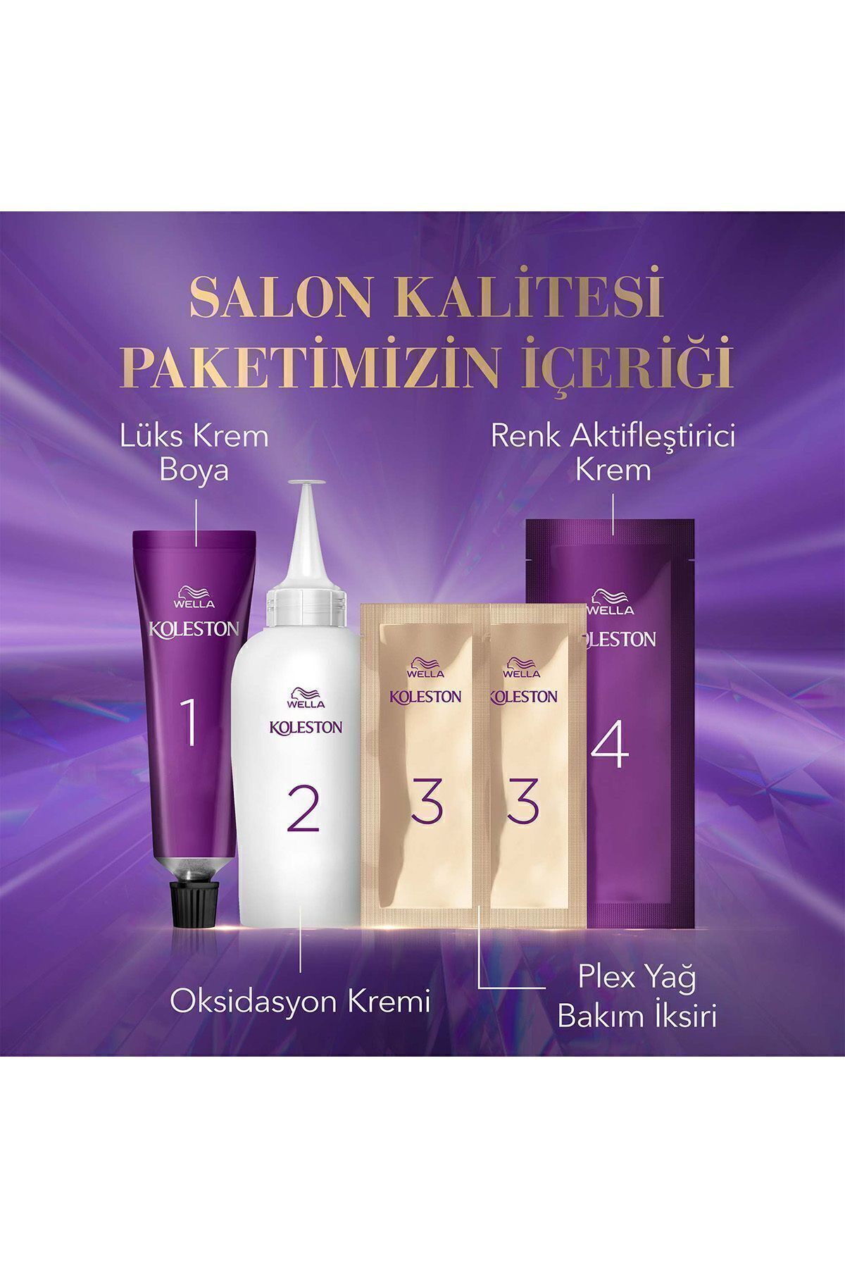 Koleston Supreme Kit Saç Boyası 12/11 Yoğun Küllü Sarı - Görsel 5