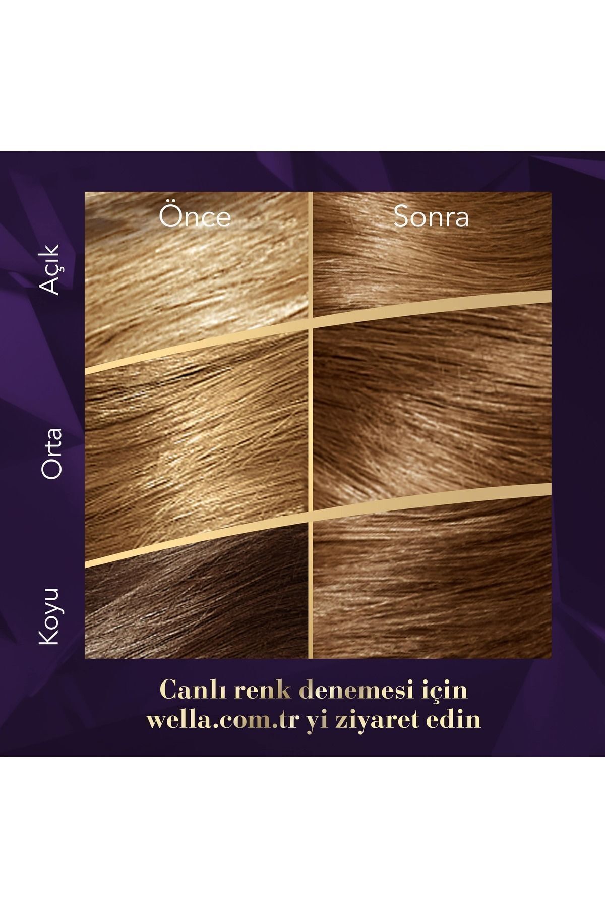 Koleston Supreme Kit Saç Boyası 6/3 Altın Kumral - Görsel 4