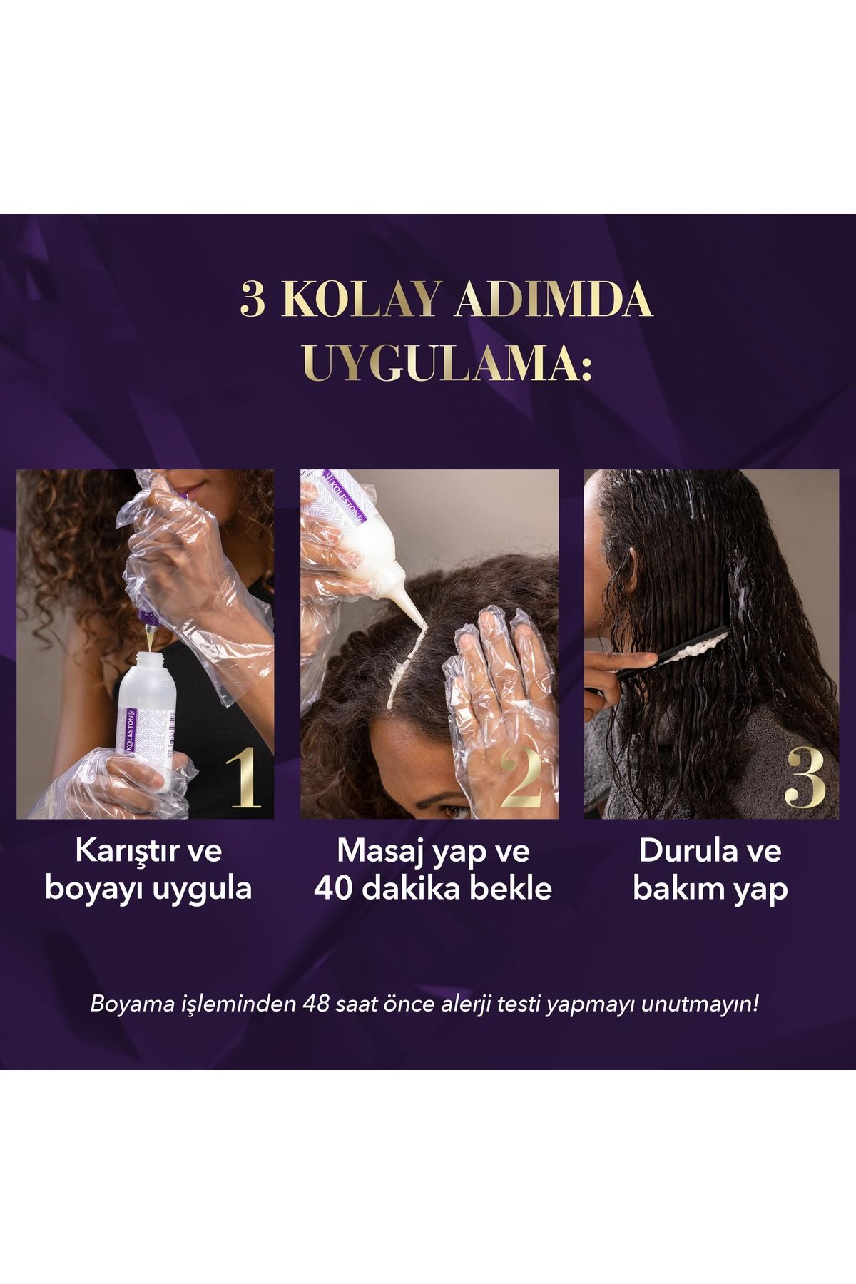 Koleston Supreme Kit Saç Boyası 6/3 Altın Kumral - Görsel 7