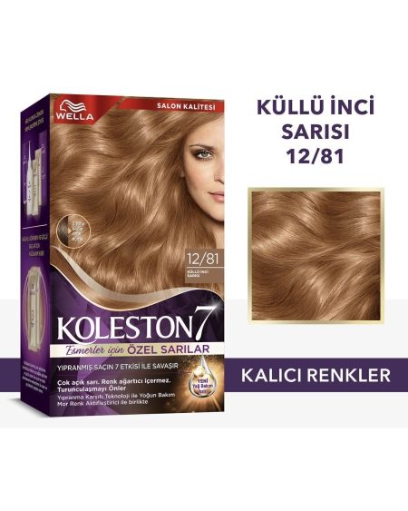 Koleston Supreme Saç Boyası 12/81 Küllü İnci Sarısı