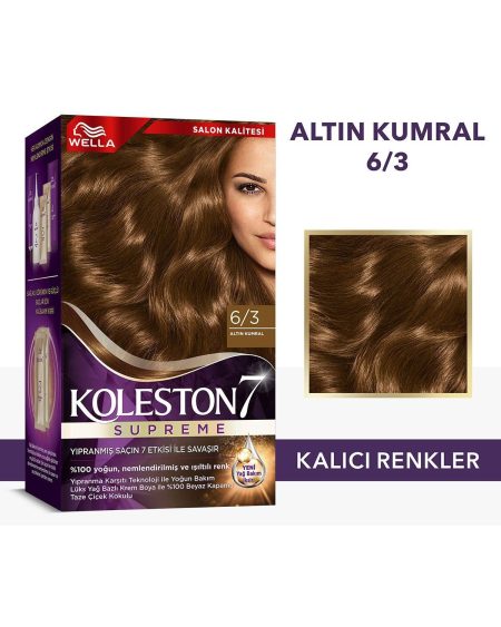 Koleston Supreme Saç Boyası 6/3 Altın Kumral