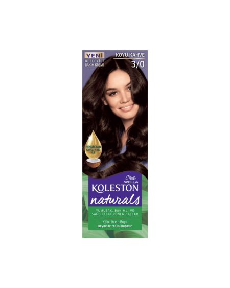 Naturals Koyu Kahve Saç Boyası 3/0