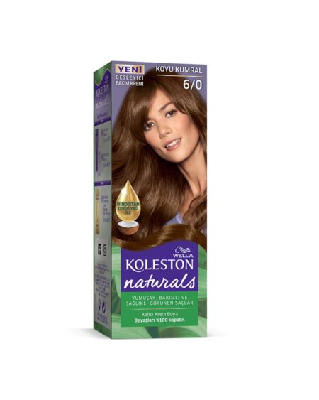Naturals Koyu Kumral 6/0 Saç Boyası
