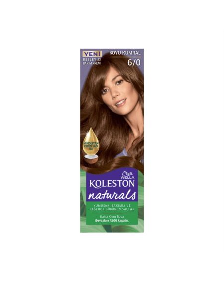 Naturals Koyu Kumral Saç Boyası 6/0