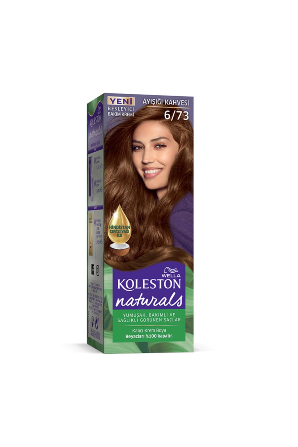 Naturals Saç Boyası 6/73 Ayışığı Kahvesi