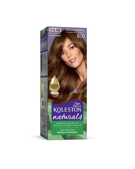Naturals Saç Boyası Koyu Kumral 6/0