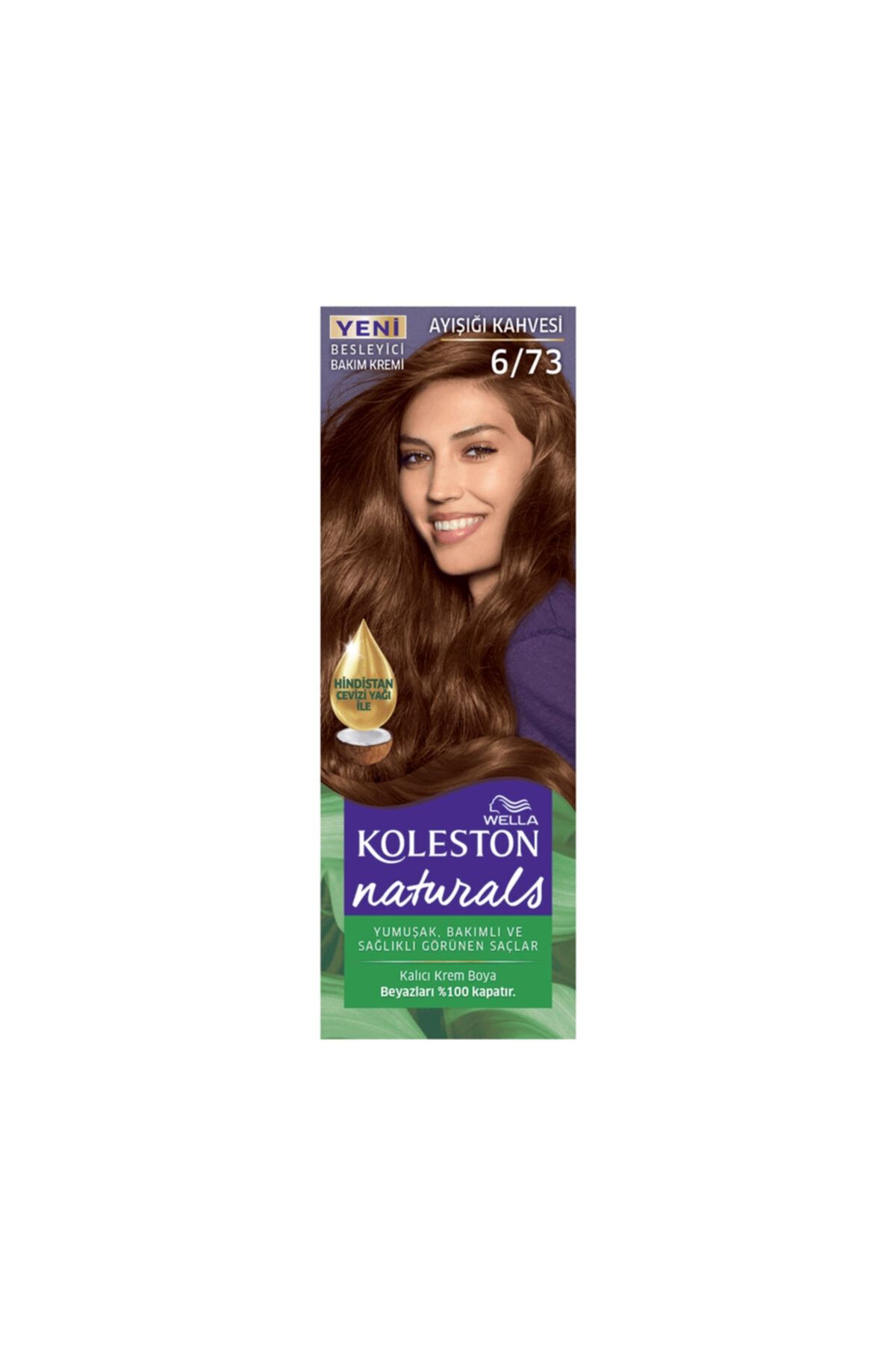 Naturals Saç Boyası No: 6/73 Ayışığı Kahvesi