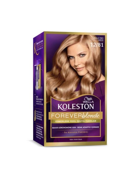 Set Krem Saç Boyası 12/81 Küllü Inci Sarısı