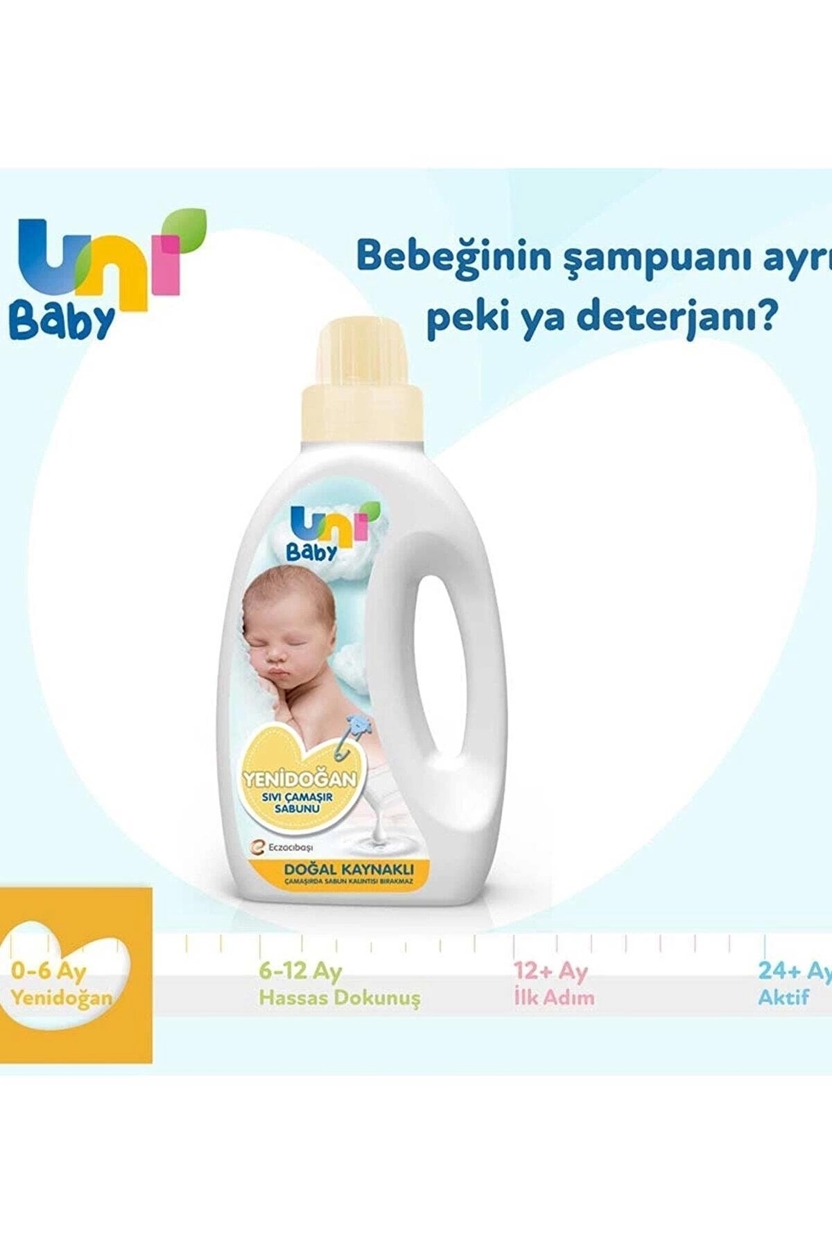 Yenidoğan Sıvı Çamaşır Sabunu 1500 Ml - Görsel 2