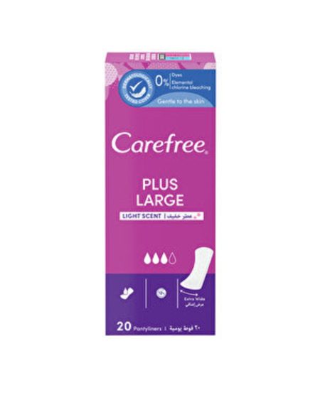 ( 3 ADET ) Carefree Plus Large Günlük Ped 20'li