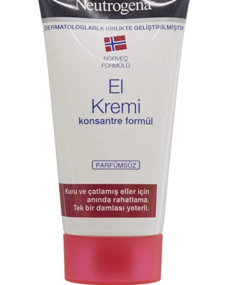 Anında Rahatlama Sağlayan Parfümsüz El Kremi (norveç Formülü, 75 Ml)