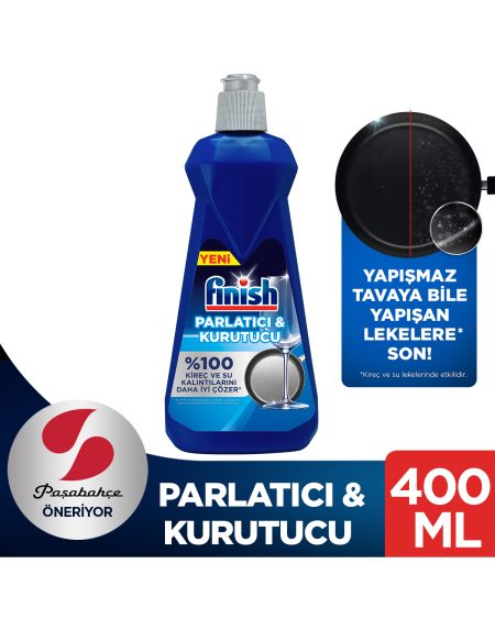 Bulaşık Makinesi  Parlatıcı & Kurutucu  Sıvı 400 ml