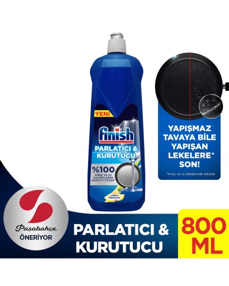 Bulaşık Makinesi  Parlatıcı & Kurutucu   Sıvı Limonlu 800 ml 1 Adet