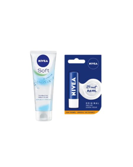 Care Dudak Bakım Kremi 4,8 gr Ve Soft El Kremi 75 ml