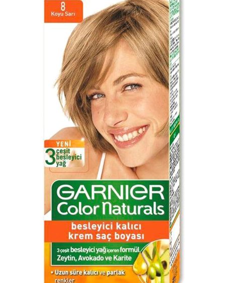 Color Naturals Saç Boyası No:8 Koyu Sarı