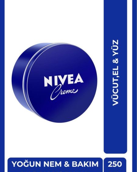 El,Yüz ve Vücut İçin Yoğun Nemlendirici,Bakım Yapan Yağlı ve Yapışkan His Bırakmayan Krem 250ml