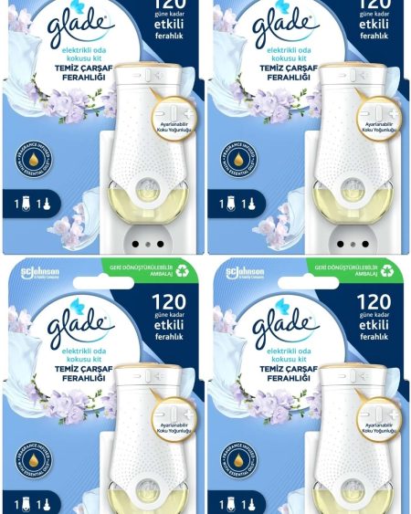 Elektrikli Oda Kokusu Kit Temiz Çarşaf Ferahlığı (4 Lü Set)