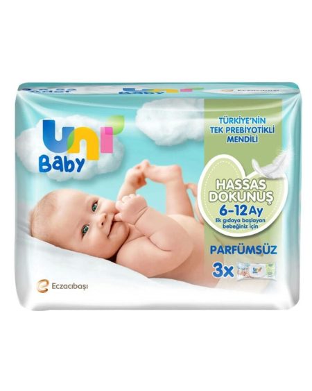 Hassas Dokunuş Islak Mendil 6-12 Ay 3x52 Adet