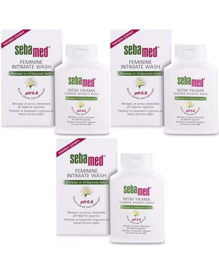 İntim Menapoz Likit 200ML PH6.8 (Genital Bölge Temizleyici) (3 Lü Set)